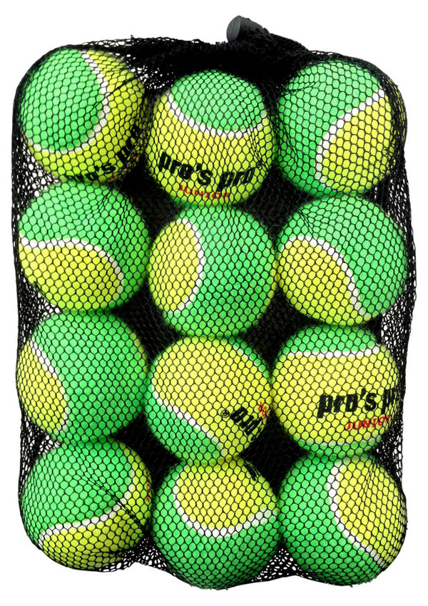Pro's Pro Stage 1 Green Junior Tennis Balls Dozen