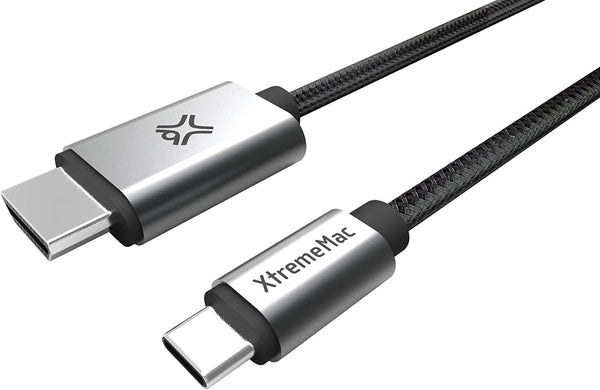 XtremeMac 1 m Type-C USB-C To HDMI Cable - Space Grey