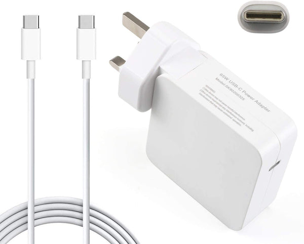 65W USB Type C Power Adapter Charger for Apple Macbook Pro/Air