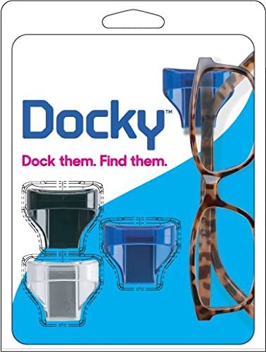 Docky: Adhesive Holders for Glasses