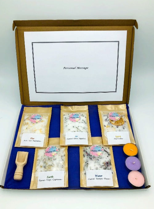 Aromatherapy Bath Salts Letterbox Gift Box